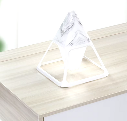 Remote Control Wood Grain USB Volcano Pyramid Air Humidifier