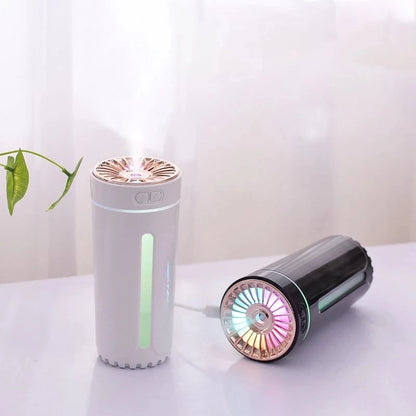 Wireless Car Humidifier Portable 280ML Car Fragrance Light Phantom Cup Air Diffuser Dropshipping