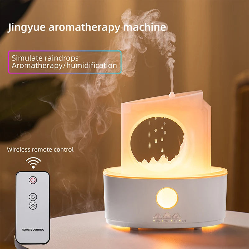 Room Air Freshener Spray Remote Control Aroma Diffuser Automatic Water Drop Fragrance Aroma Essential Oil Ultrasound Mist Maker