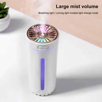 Wireless Car Humidifier Portable 280ML Car Fragrance Light Phantom Cup Air Diffuser Dropshipping