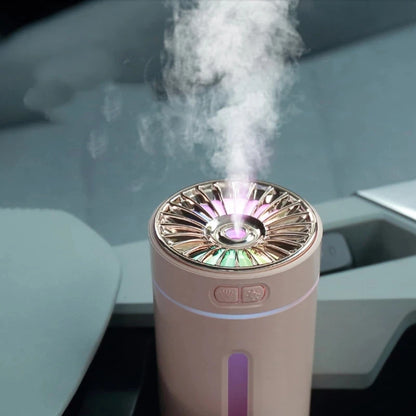 Wireless Car Humidifier Portable 280ML Car Fragrance Light Phantom Cup Air Diffuser Dropshipping