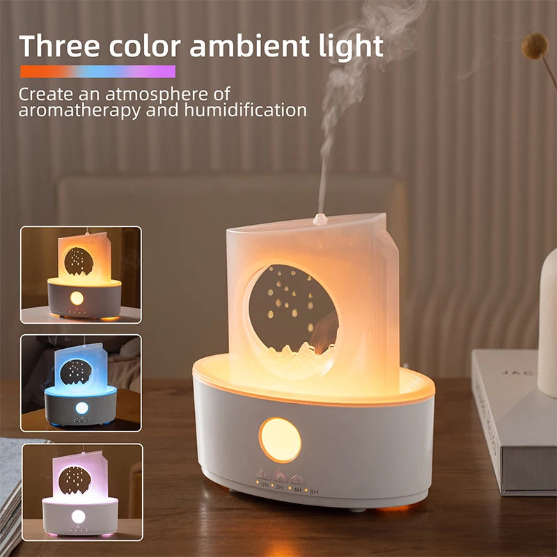 Room Air Freshener Spray Remote Control Aroma Diffuser Automatic Water Drop Fragrance Aroma Essential Oil Ultrasound Mist Maker