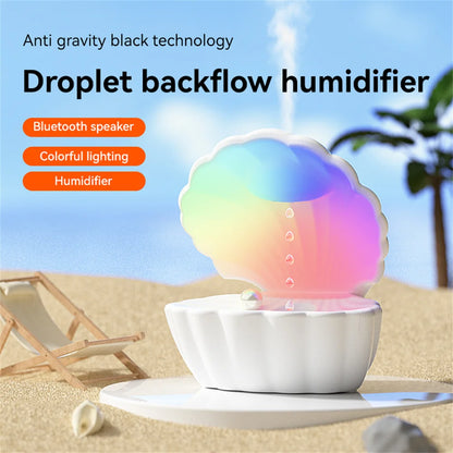 Anti-gravity Humidifier Creative Water Drop Desk Lamp Atmosphere LED Night Light For Office Home Descoration Table Lamps