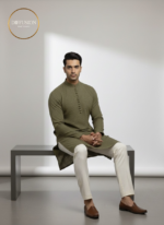 Embossed Kurta - Image 3