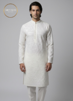 Embossed Kurta - Image 6