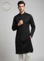 Embossed Kurta - Image 8